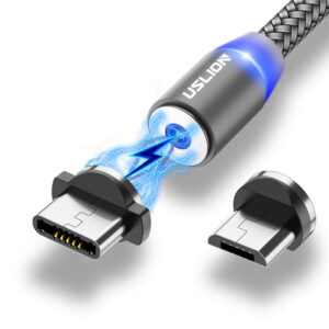 Cable magnético USB de carga rápida Micro/Tipo C